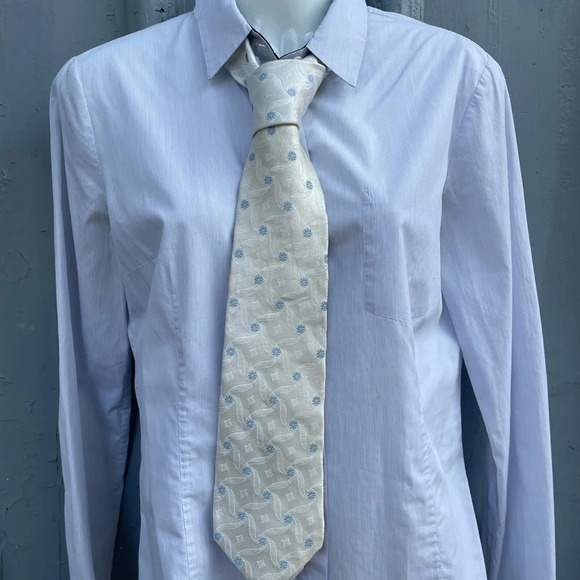 Valentino Floral Brocade Silk Tie - Picture 1 of 7